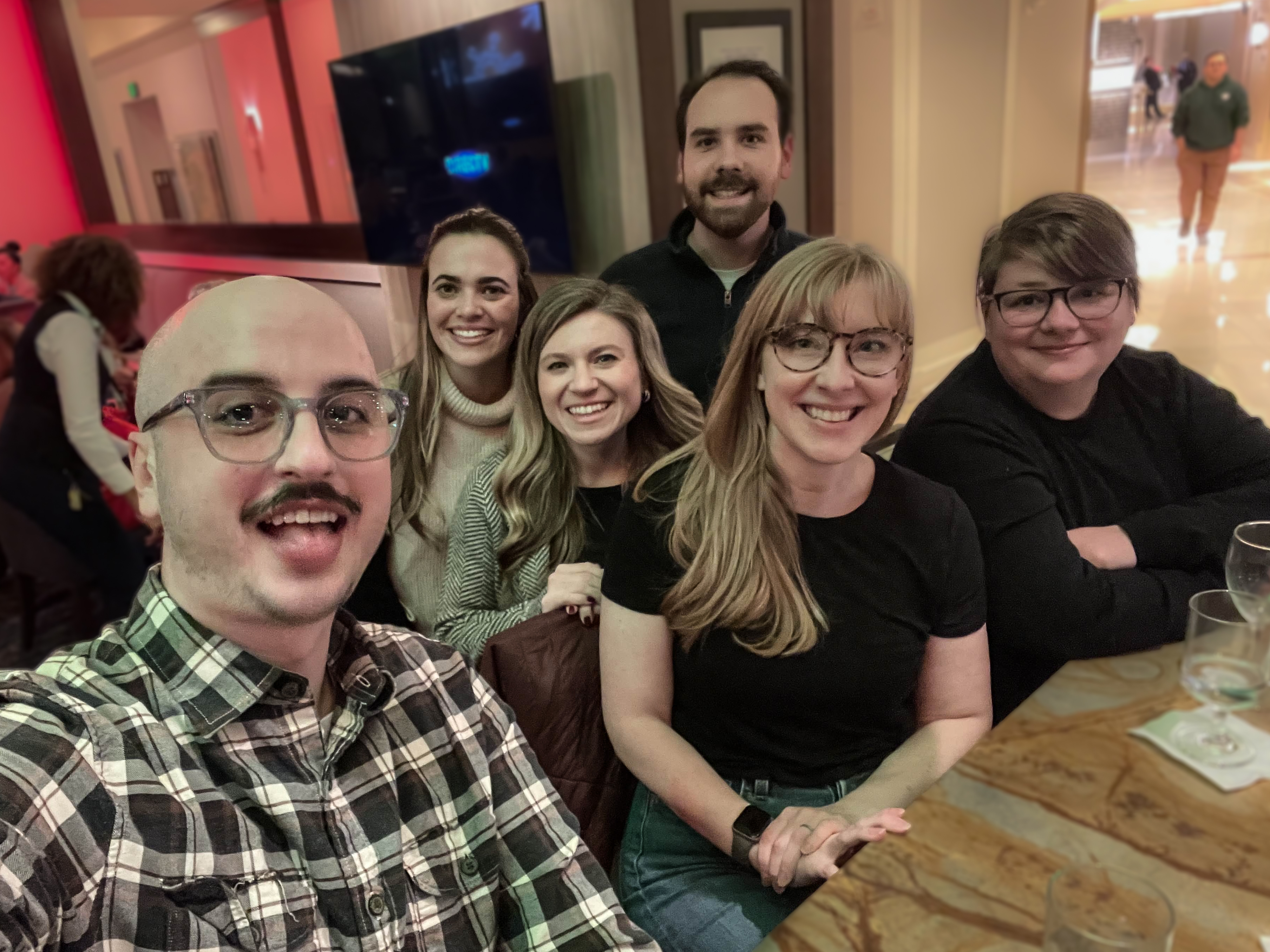 With the CSDisseminate crew.